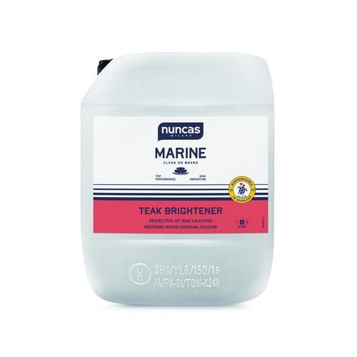 Nettoyant pour teck - Marine Teak Brightener - 5000ml - Nuncas Italia S.p.A. - pour bois / pour bateau / biodégradable