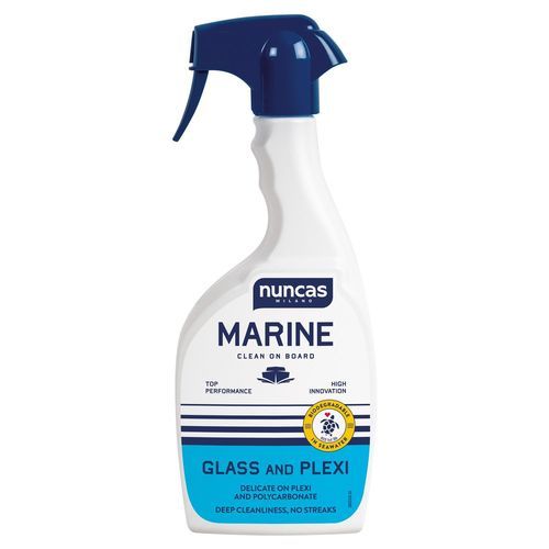 Nettoyant pour vitre - Marine Glass and Plexi Cleaner - 500ml - Nuncas Italia S.p.A. - pour Plexiglas® / pour plastique / pour pare-brise