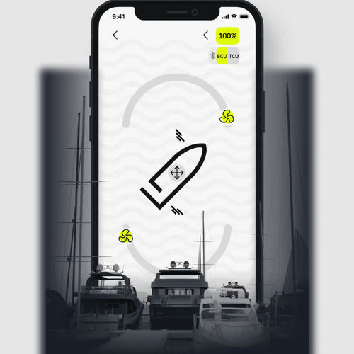 Application de contrôle - SMARTDOCK - Thitronik GmbH - d'amarrage / de mouillage / pour bateau