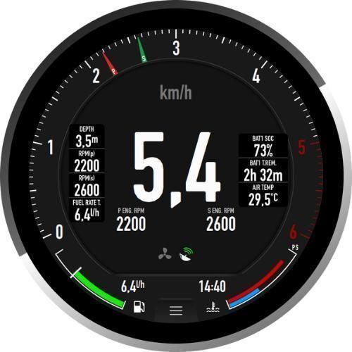 Instrument multifonction GPS - E360 - LXNAV d.o.o. - lecteur de cartes / pour bateau / numérique