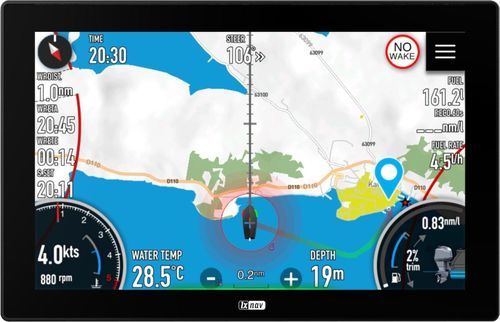 Instrument multifonction GPS - E900 - LXNAV d.o.o. - radio / lecteur de cartes / marin