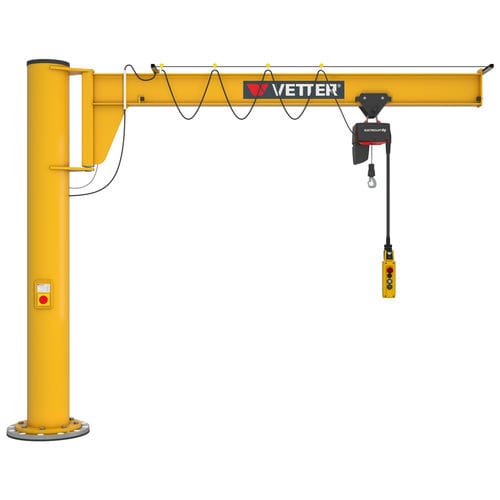 Grue pour chantier naval - Assistent AS - CARL STAHL BENELUX B.V. - potence