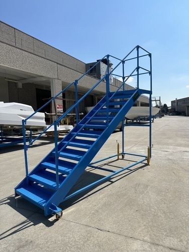 Échelle pour chantier naval - Ubicarp - réglable / mobile / sur mesure
