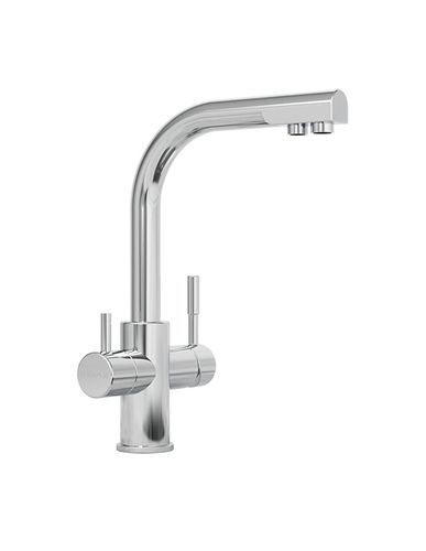Robinet avec filtre à eau integré - 3-Voies Leds - FRENCH EAUX - pour bateau