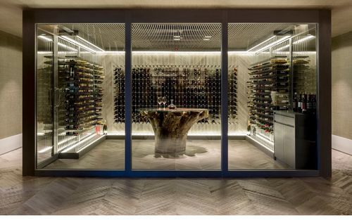Cave à vin sur mesure - Adega Sob Medida - Art des Caves - réfrigérée