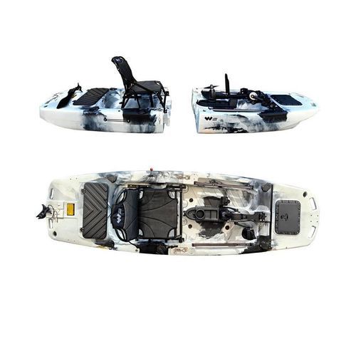 Kayak sit-on-top - CORTÉS - LONG WAVE - modulable / de randonnée / de grande randonnée