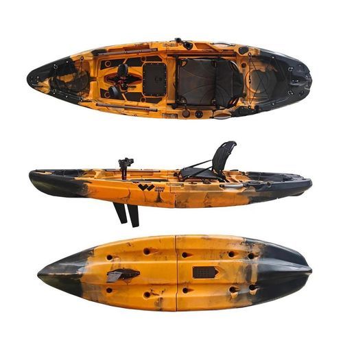 Kayak sit-on-top - BEAUFORT - LONG WAVE - modulable / de pêche / pour la pêche