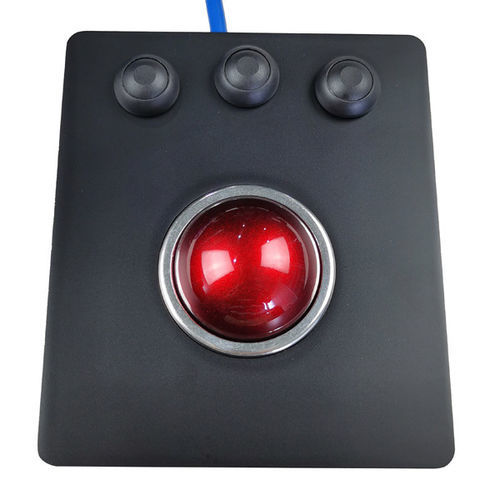 Trackball étanche - KH-M45-F6 - SZ Kehang Technology Development Co., Ltd. - encastrable / USB / pour navire