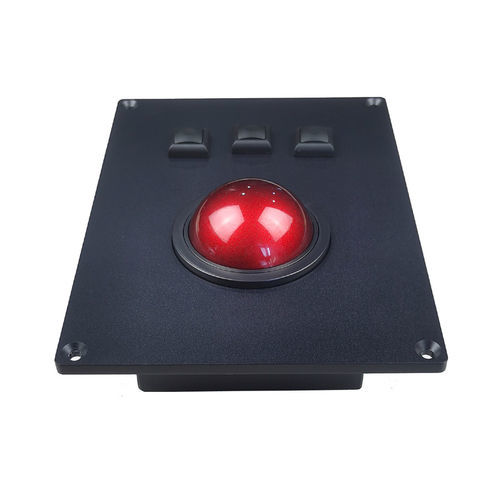 Trackball étanche - KH-M60TB-129-F3 - SZ Kehang Technology Development Co., Ltd. - encastrable / USB / pour navire
