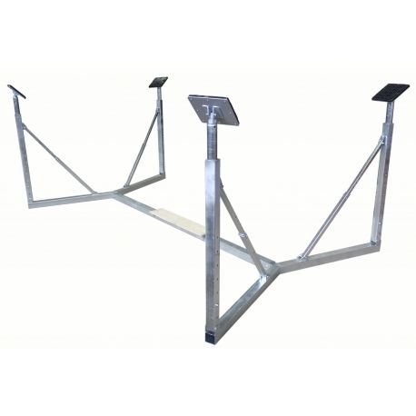 Ber pour bateau - Modèle S - X-Cradle™ - pour quille / démontable / galvanisé