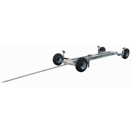 Remorque de manutention - SIMPLE X.T.MB - X-Cradle™ - pour bateau / largeur variable