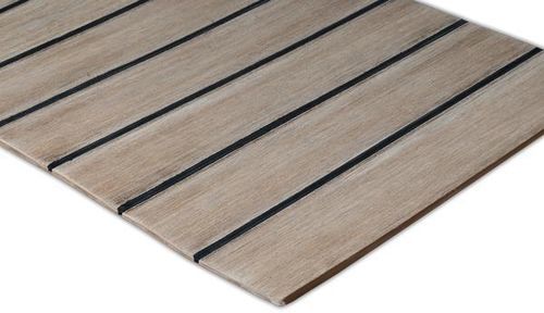 Revêtement de pont antidérapant - Dura Teak - aspect teck / en teck synthétique / écologique