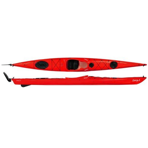 Kayak de randonnée - Saga - Roto - de mer / pour adulte / monoplace