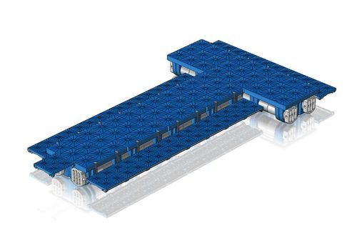 Module pour ponton flottant modulable - ROTO Modular Pontoon Systems - Roto