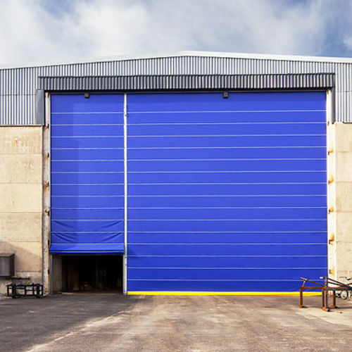 Porte pour chantier naval - NK4 Warm - Champion Door Oy  - coulissante verticale / semi-étanche