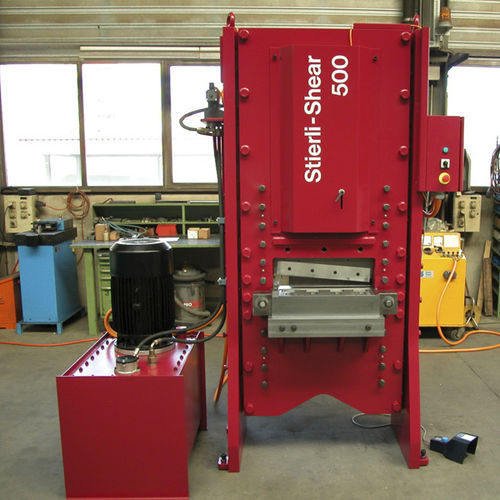 Cintreuse pour chantier naval - Shear 250 - Stierli Bieger AG - hydraulique / de tôle