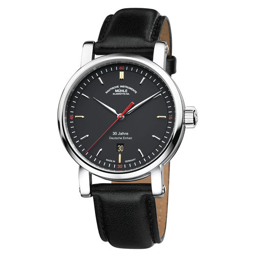Montre de navigation pour homme - TEUTONIA IV BLUEMOON - Mühle-Glashütte GmbH nautische Instrumente und Feinmechanik