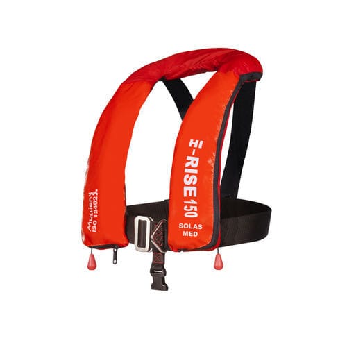 Gilet de sauvetage gonflable automatique - HI-RISE - Mullion Survival Technology - 150 N / ISO12402-3 / ISO12401