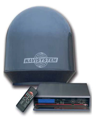 Antenne TV - MST150HST - Navisystem Marine Electronics - satellite / internet / pour navire