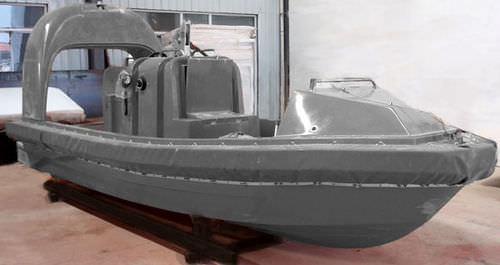 Bateau professionnel in-bord hydrojet - Fast Interceptor Craft - Vanguard Composite Engineering PTE LTD.