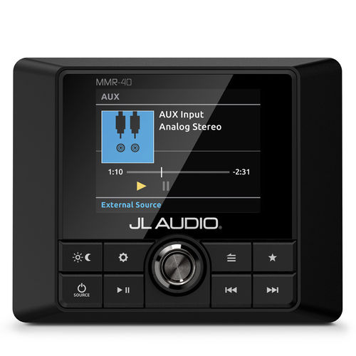 Lecteur audio marin AM MMR40 JL Audio USB / étanche