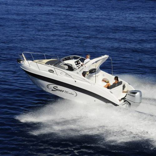 Cabin-cruiser hors-bord - 750  - SAVER  S.R.L. - open / max. 8 personnes / 2 couchages