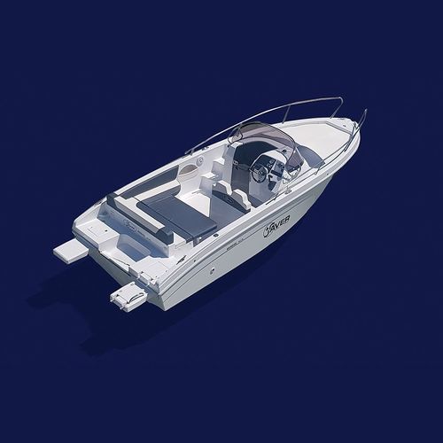 Walkaround hors-bord - 660 - SAVER  S.R.L. - à console centrale / open / max. 7 personnes