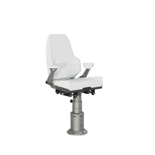 Siège pilote - Saltcaster X4 - SHOXS - baquet / pour bateau / avec accoudoirs