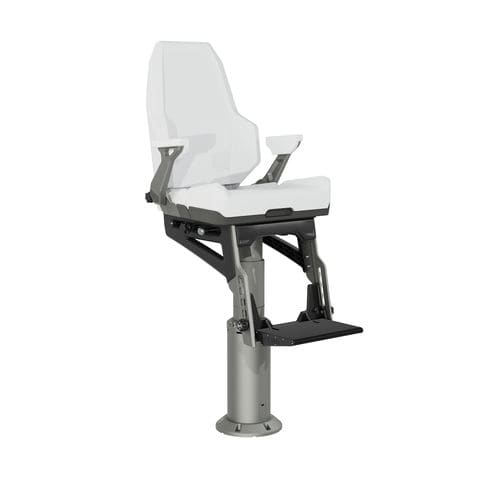 Siège pilote - Saltcaster X8 - SHOXS - baquet / pour bateau / avec accoudoirs