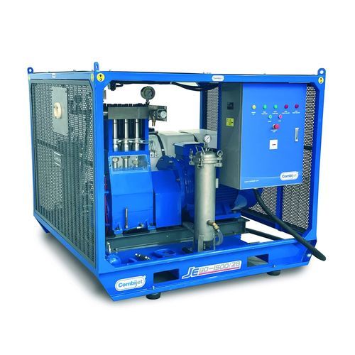 Nettoyeur haute pression pour chantier naval - JE80-1500/75 - Combijet - monté sur châssis / à moteur électrique / pour carénage à flot
