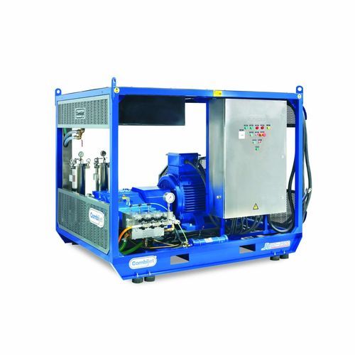 Nettoyeur haute pression marin - JE80-2100/17 - Combijet - pour chantier naval / monté sur châssis / à moteur électrique