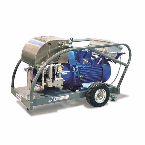 Nettoyeur haute pression pour chantier naval - JEX80-800 - Combijet - mobile / à moteur électrique / pour carénage à flot