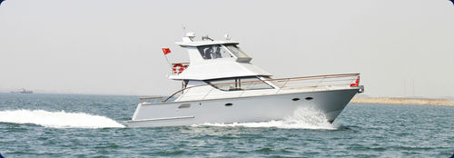 Vedette catamaran - aurora (dalian) yachts co ltd - in-bord / diesel / bimoteur