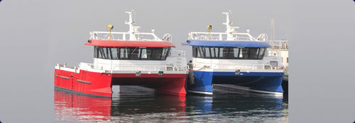 Bateau de travail - aurora (dalian) yachts co ltd - catamaran / in-bord / diesel