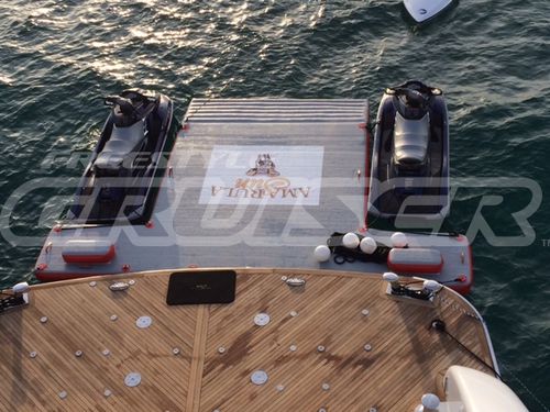 Ponton flottant - FreeStyle Cruiser - d'amarrage / pour jet-ski