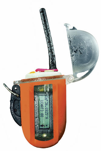 Radio pour bateau - (Orange) Marine Rescue Radio with GPS - Nautilus LifeLine - portable / VHF / étanche