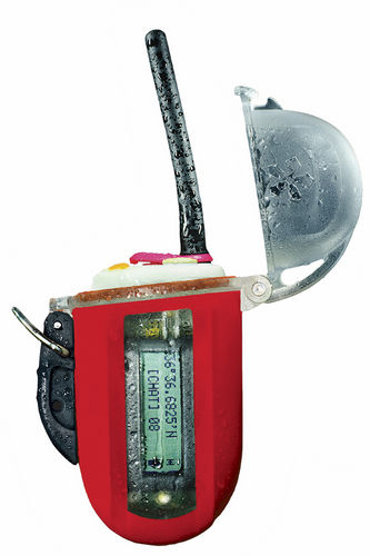 Radio pour bateau - (Red) Marine Rescue Radio with GPS - Nautilus LifeLine - portable / VHF / étanche