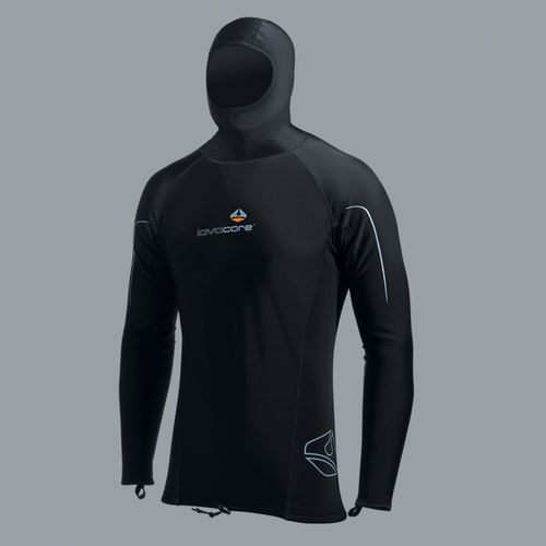 Top néoprène à manches longues - L/S - LavaCore International - à cagoule