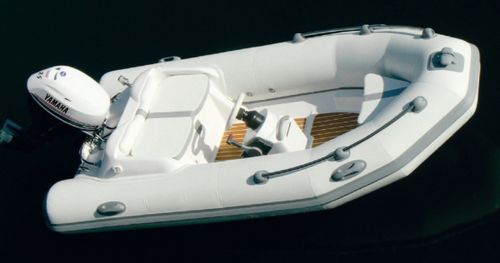 Bateau pneumatique hors-bord - Luxury 350  - Piranha Ribs Ltd - semi-rigide / à console latérale