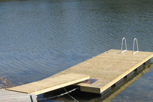 Passerelle pour ponton - 097200 - A-Laiturit - en bois