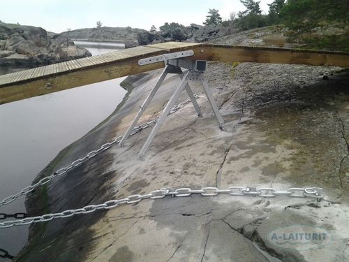 Fixation pour ponton flottant - 010400 - A-Laiturit