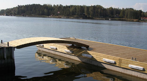 Passerelle pour ponton - 097600 - A-Laiturit - courbée