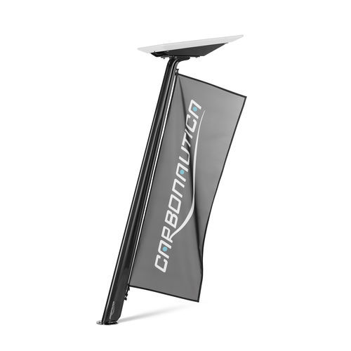 Hampe de pavillon en carbone - 1800 mm - CARBONAUTICA - pour bateau / pour yacht