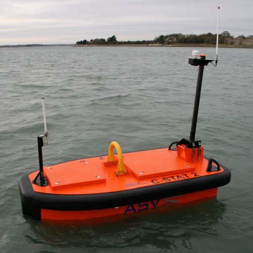 Véhicule autonome de surface d'études océanographiques - C-Stat - Autonomous Surface Vehicles, UK - pour mesures environnementales / pour études hydrographiques / monocoque