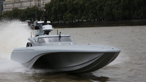Drone de surface de surveillance - MAST - Autonomous Surface Vehicles, UK