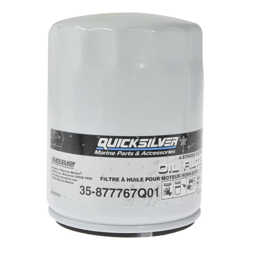 Filtre à huile - 877767Q01 - Quicksilver - marin / pour moteur hors-bord