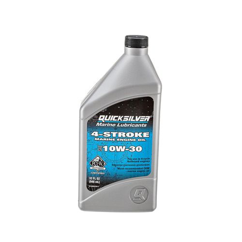 Huile pour moteur - 10W-30 - Quicksilver - pour bateau à moteur hors-bord