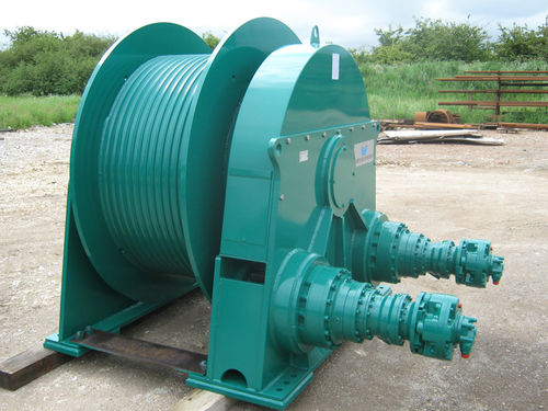 Treuil pour navire - AHC - North Sea Winches - pour système de lancement et rattrapage / à entraînement hydraulique / à moteur électrique