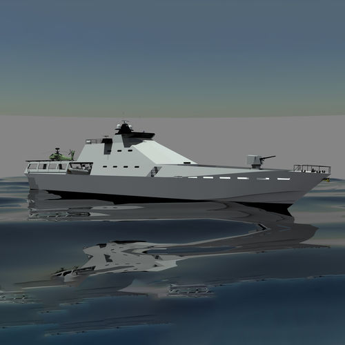 Navire spécial de surveillance offshore - 7000 - 6000 OPS - ARESA SHIPYARD - en acier / côtier