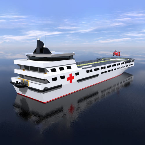 Navire spécial hôpital - 5000 HRB - ARESA SHIPYARD - PRV / en acier